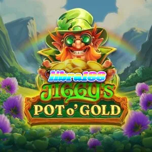 Tampilan visual slot Jiggy’s Pot O’Gold dengan tema Irlandia yang ceria